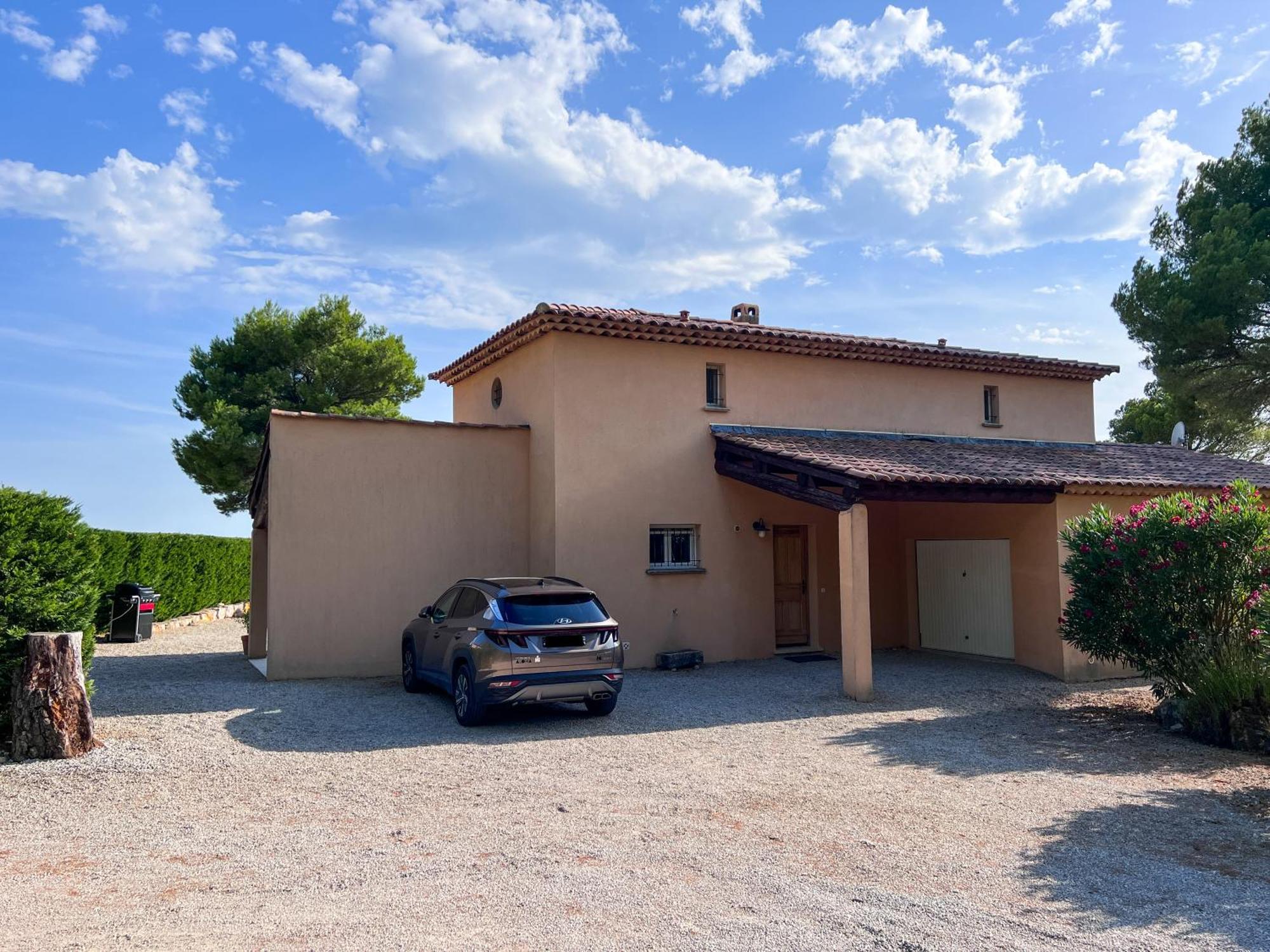 Villa "Le Sortilege" Vue Panoramique Et Piscine Tourtour Eksteriør billede