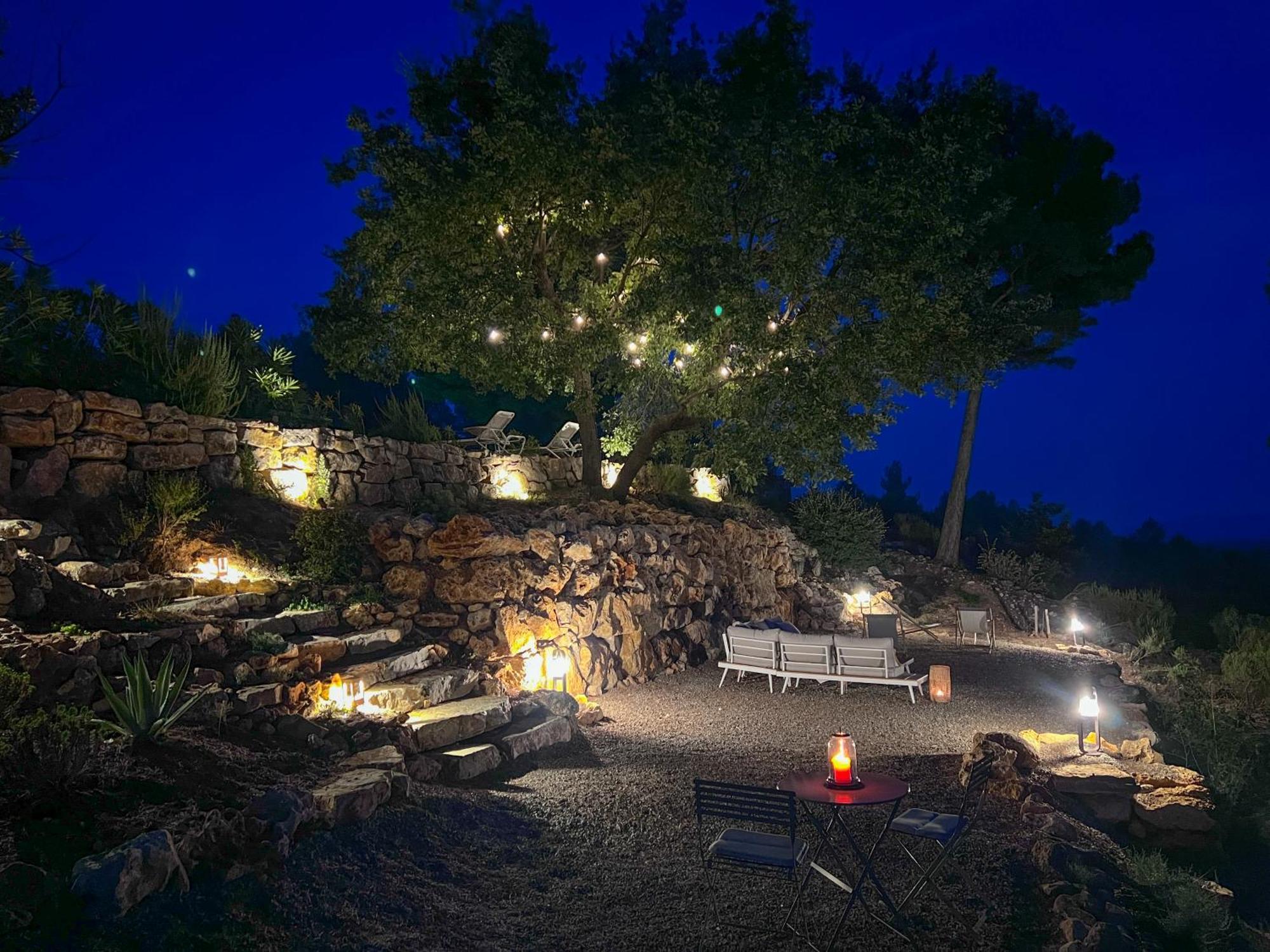 Villa "Le Sortilege" Vue Panoramique Et Piscine Tourtour Eksteriør billede