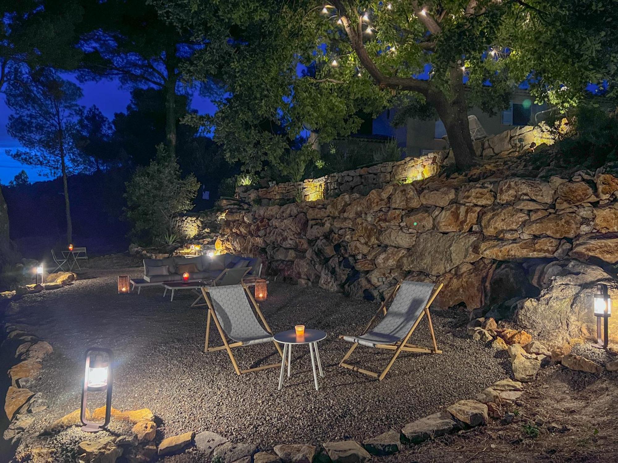Villa "Le Sortilege" Vue Panoramique Et Piscine Tourtour Eksteriør billede